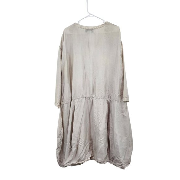 Shack Incorporated Women's 100% Silk Vintage Lightweight Midi Dress - OS - Picture 5 of 10